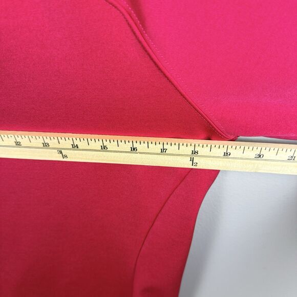 The North Face Sentinel Softshell Thermal Jacket Size Medium Red Pink Full Zip - Picture 6 of 8